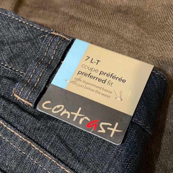 Boot cut Contrast jeans - Picture 2 of 6